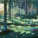 "Waldlichtung", 2021, Öl auf Leinwand, 30 x 40 cm